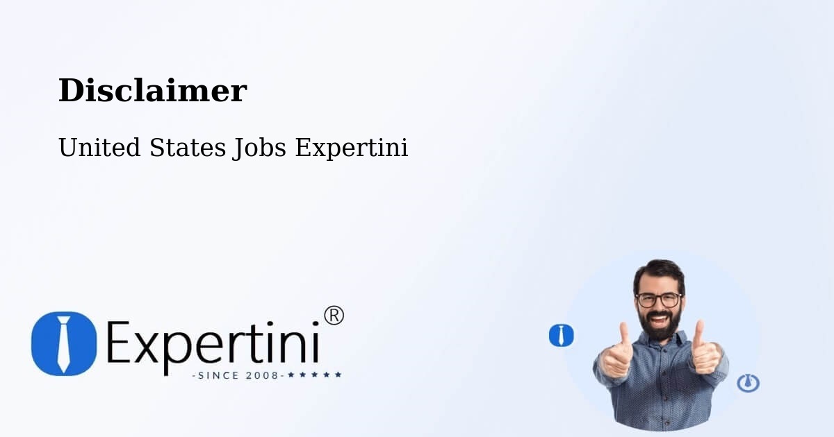 Disclaimer – Allendale - United States Jobs Expertini