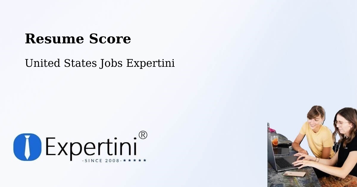 Resume Score & Job Description Match Tool – Allendale - United States Jobs Expertini